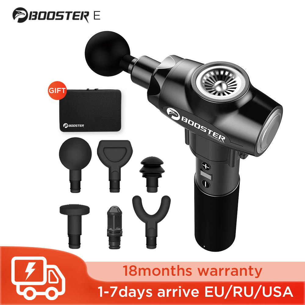 Massage Gun - ブースターeマッサージ銃深部組織マッサージ治療筋肉刺激痛みems痛みリラクゼーションフィットネス整形