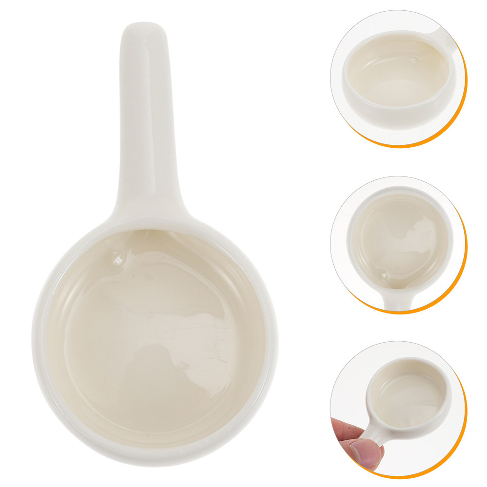 Wax Warmer - セラミック製トレイセット3点セット – 持ち運び可能なスプーン置き、お香立て、ティーライト用ワックスウォーマー。ヨガや瞑想に最適。