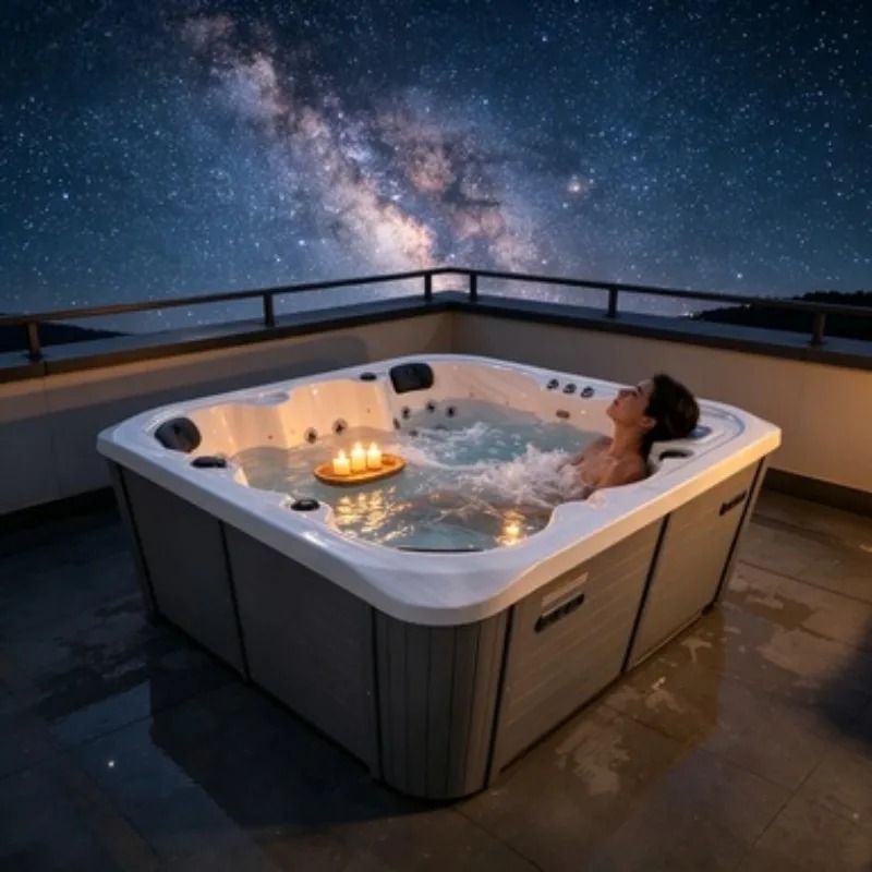 ホットタブスパ ジャグジー アクリル製屋外マッサージ浴槽 3 - Hot Tub のレビューと価格