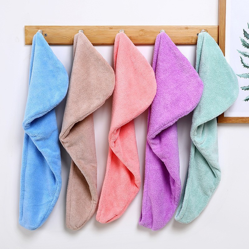 女性用、長髪用、速乾性ヘアタオル、柔らかいマイクロファイバー - Spa Towel のレビューと価格