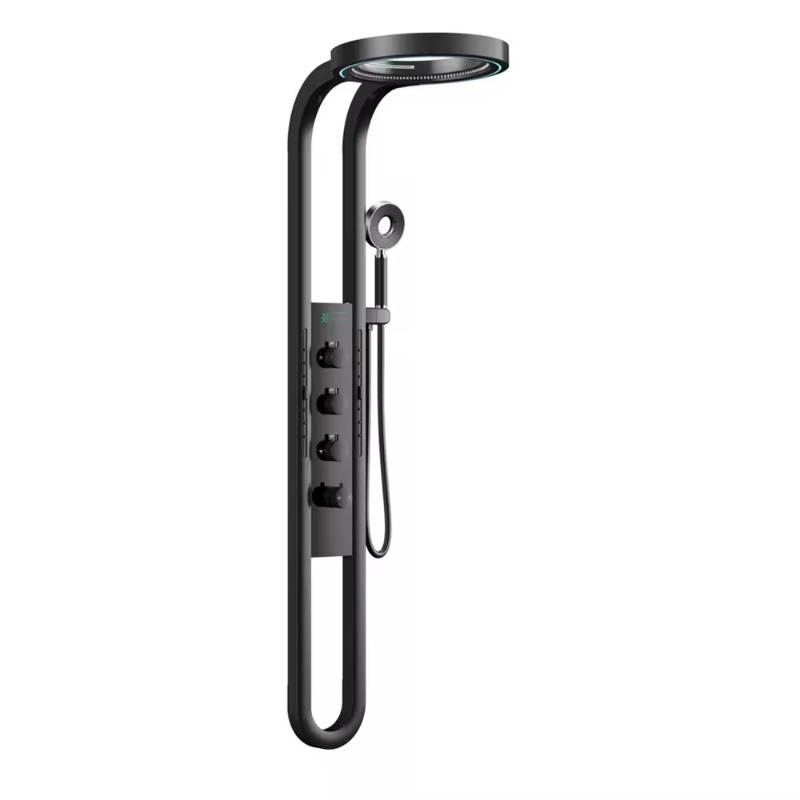 スマートデジタルディスプレイサーモスタットシャワーシステム壁 - Spa Massager のレビューと価格