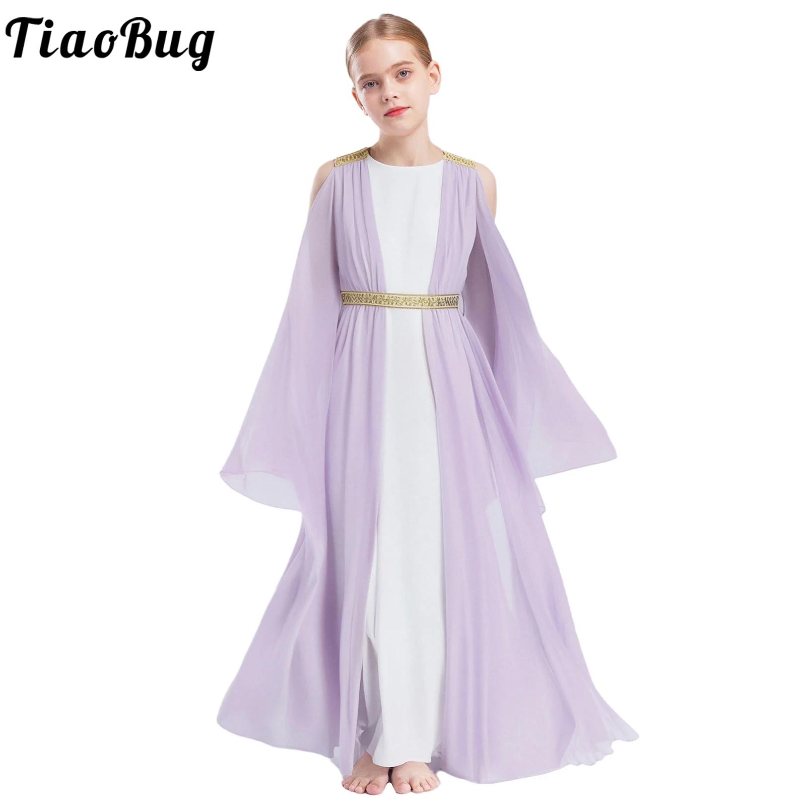 女の子アテナコスチュームギリシャ王女ドレス古代ギリシャローマ - Bathrobe のレビューと価格