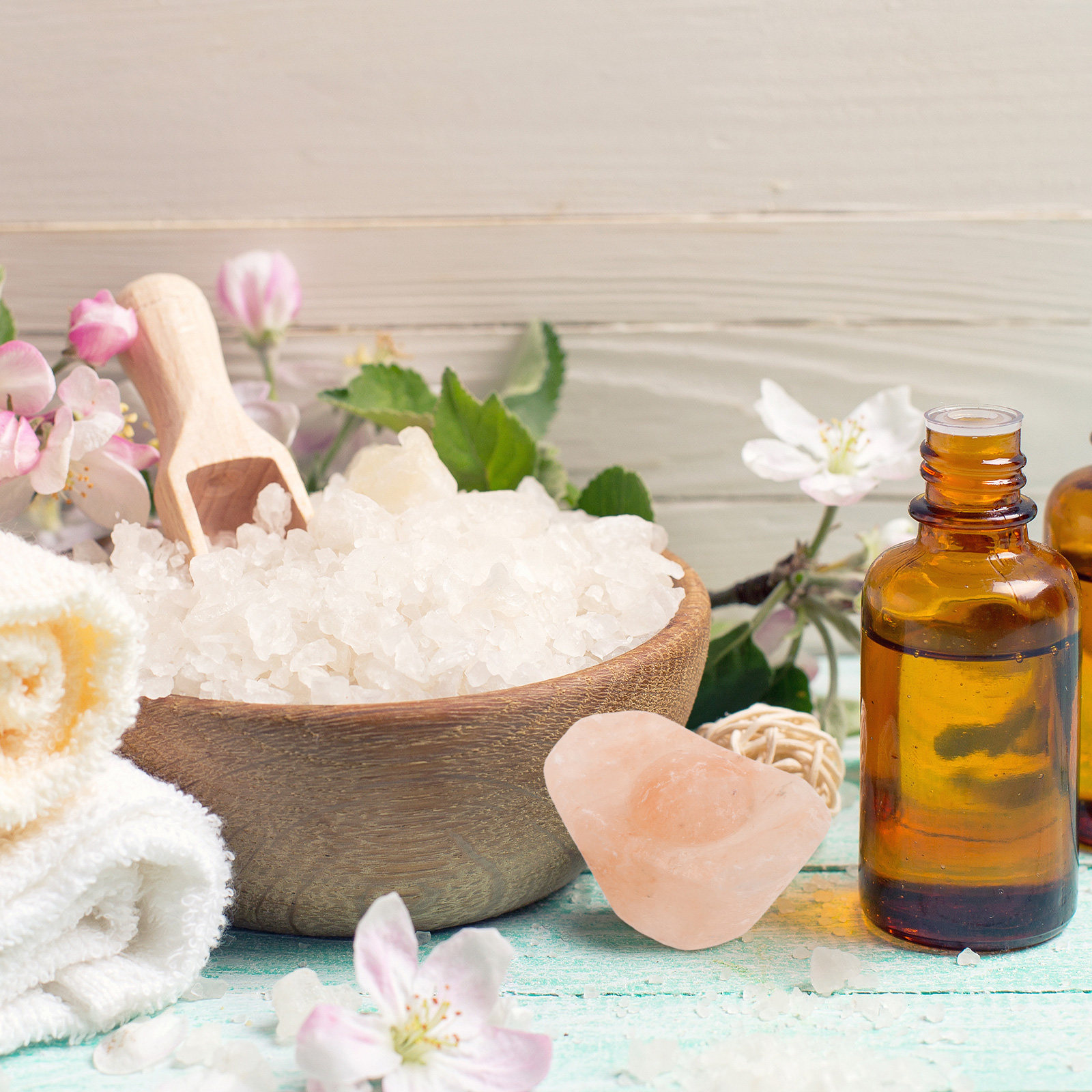 角質除去効果のあるミネラルバスソルト3個入り。海の恵みを閉じ - Bath Salts のレビューと価格