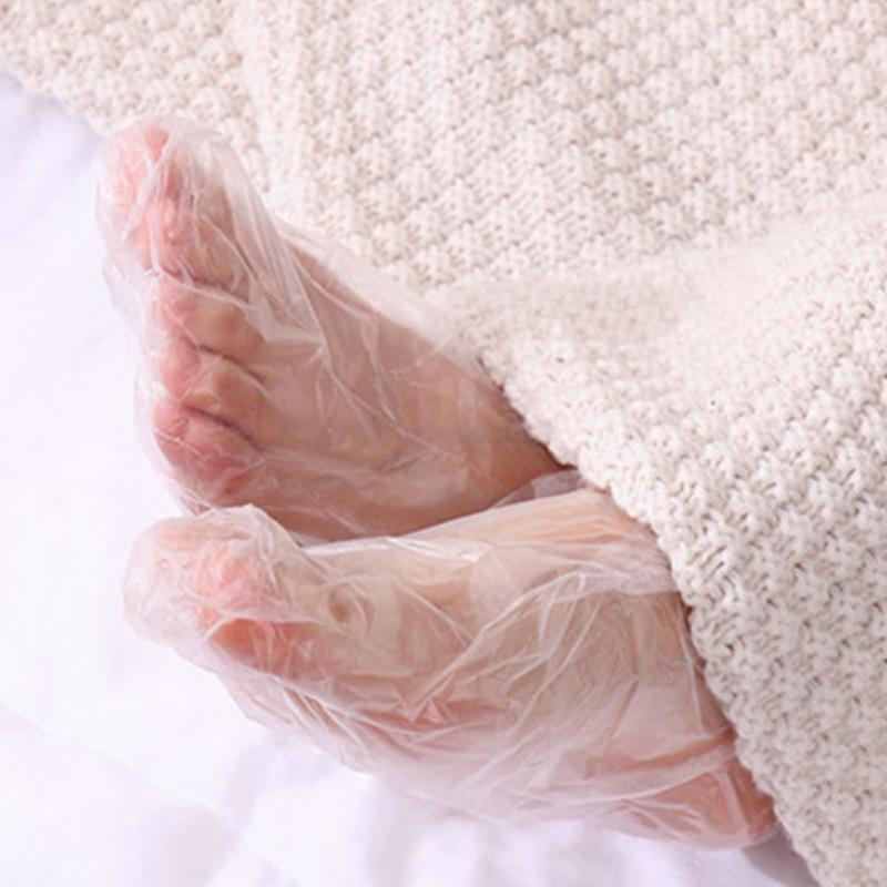 100～500個入り 使い捨てフット保湿ソックス 透明フット - Foot Spa のレビューと価格